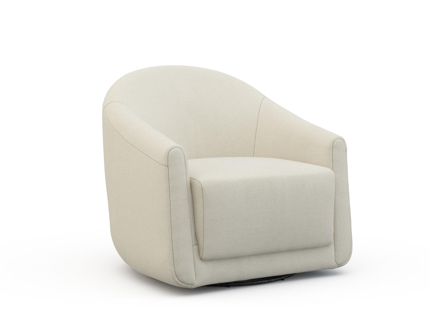 ENZO SWIVEL CHAIR TAN