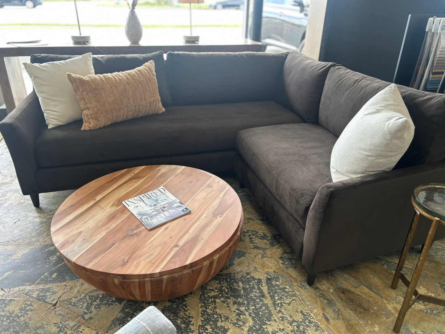 PRECEDENT SARAH SERIES Luxor Walnut 26009 Fabric Color