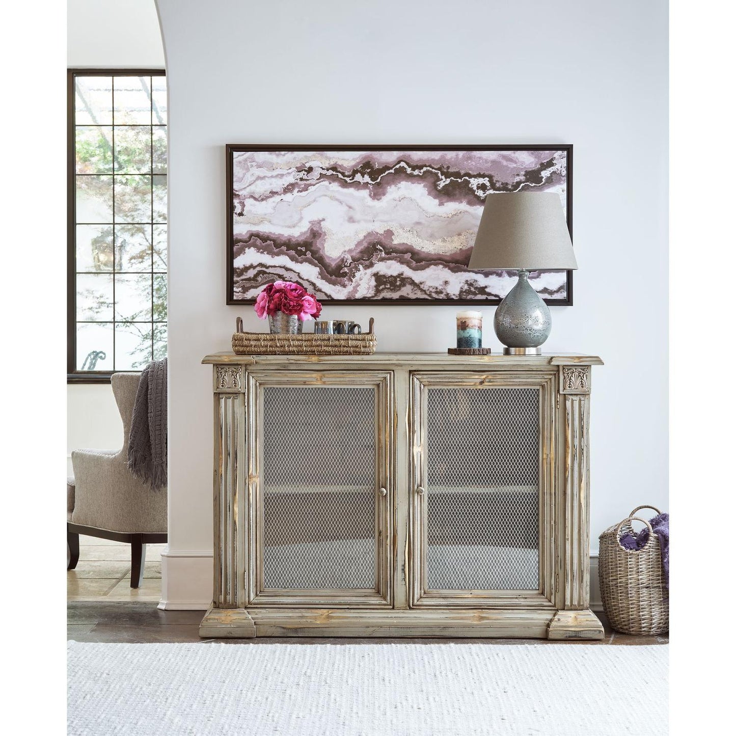 Elements Sofia console medium grey