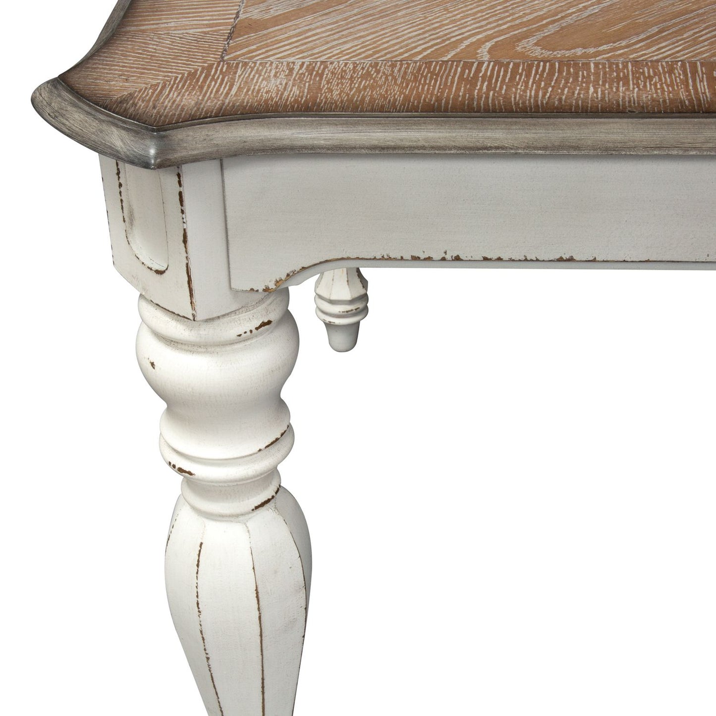 Liberty Magnolia Manor Rectangular Dinning Table in Weathered Bisque