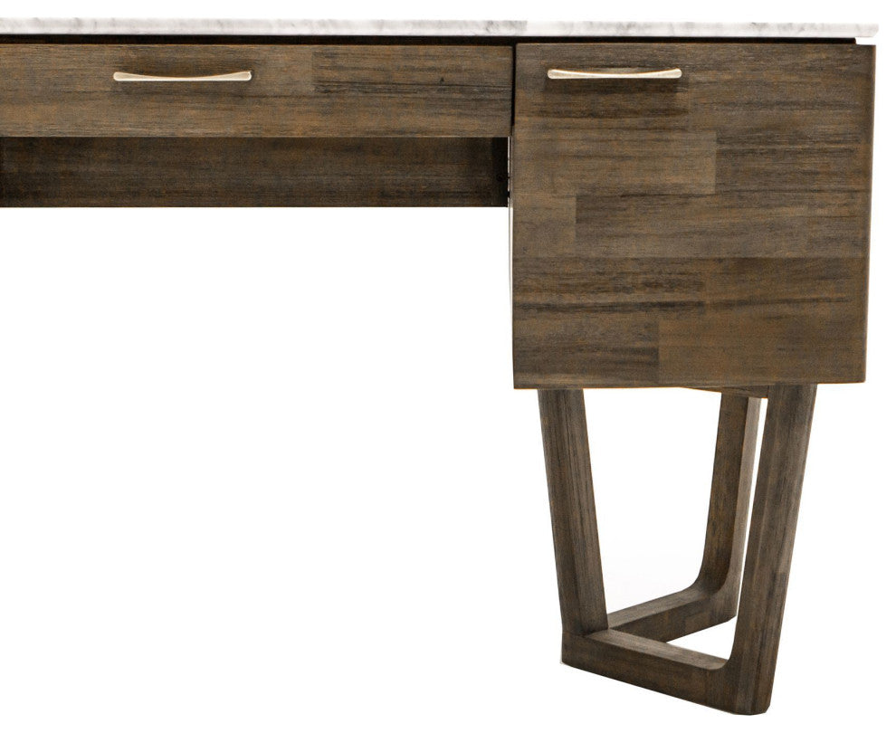 Aura Marble Desk