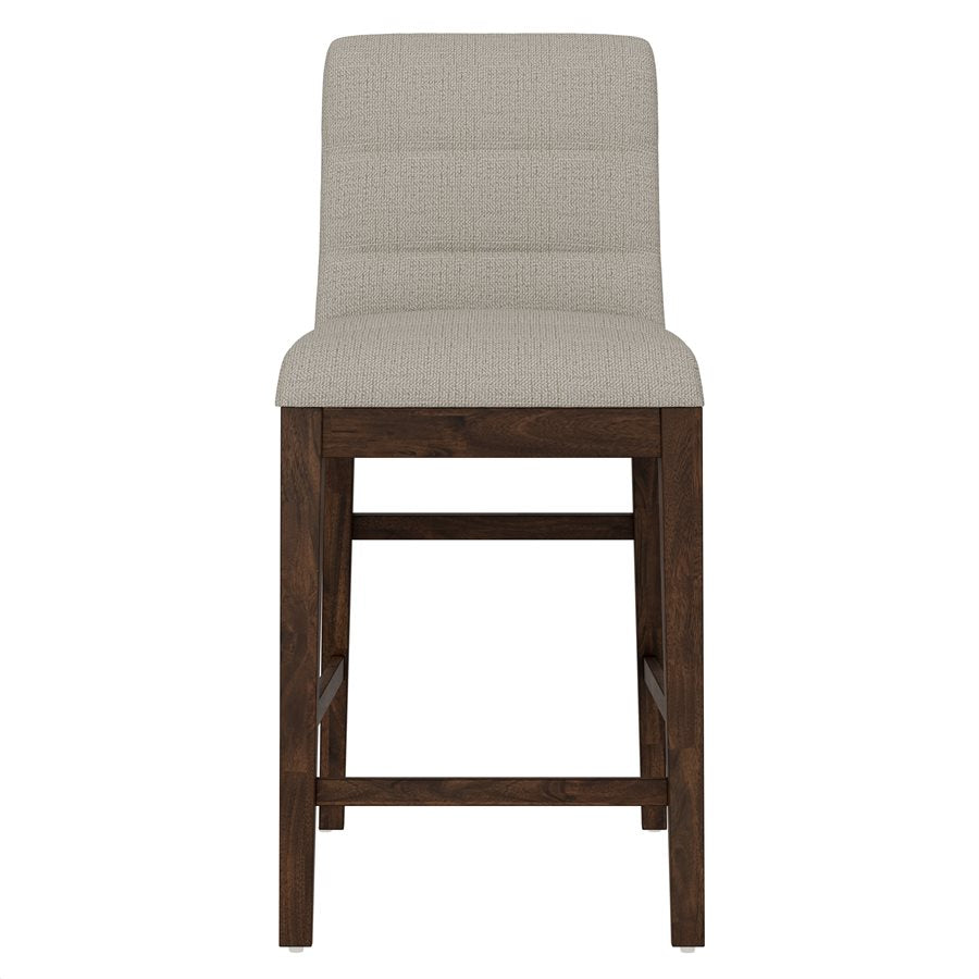 UPHOLSTERED GATHERING STOOL