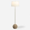 CAPTIVA FLOOR LAMP, BRASS