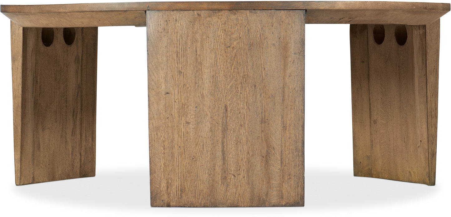 Hooker Furniture Living Room Commerce & Market Round Cocktail Table