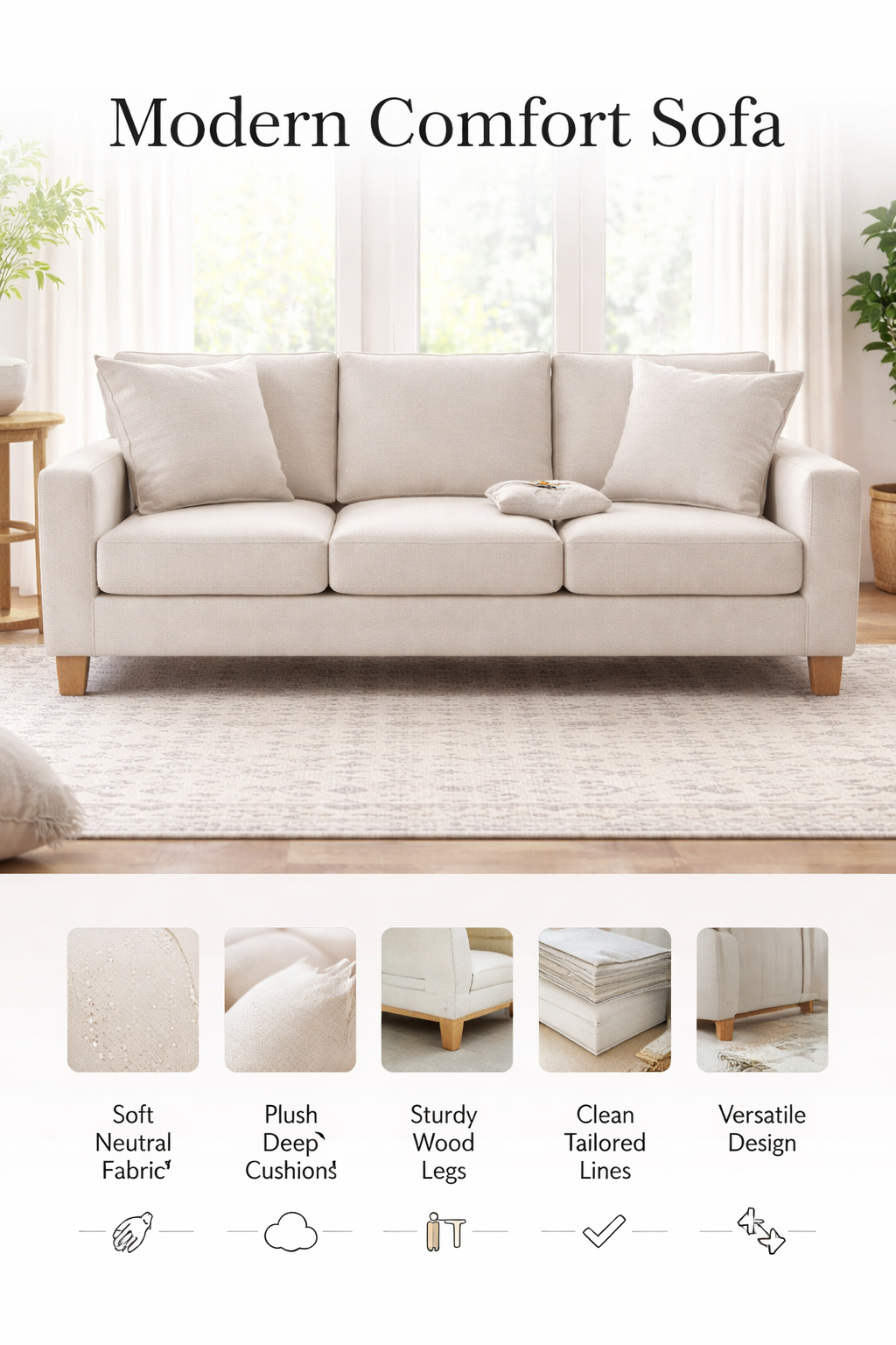 King Hickory Sofa Bentley
