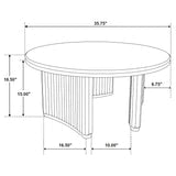 Dina Round Coffee Table
