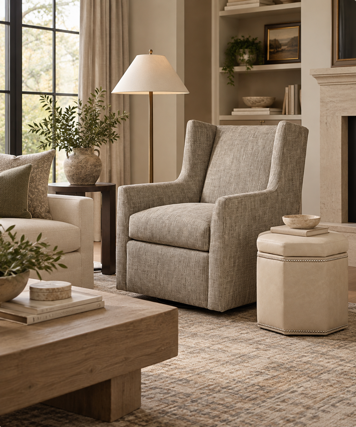 Newhall Swivel Glider