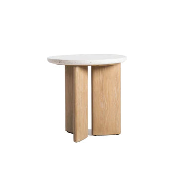 Infinity Side Table | Seashell
