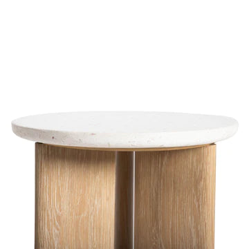 Infinity Side Table | Seashell