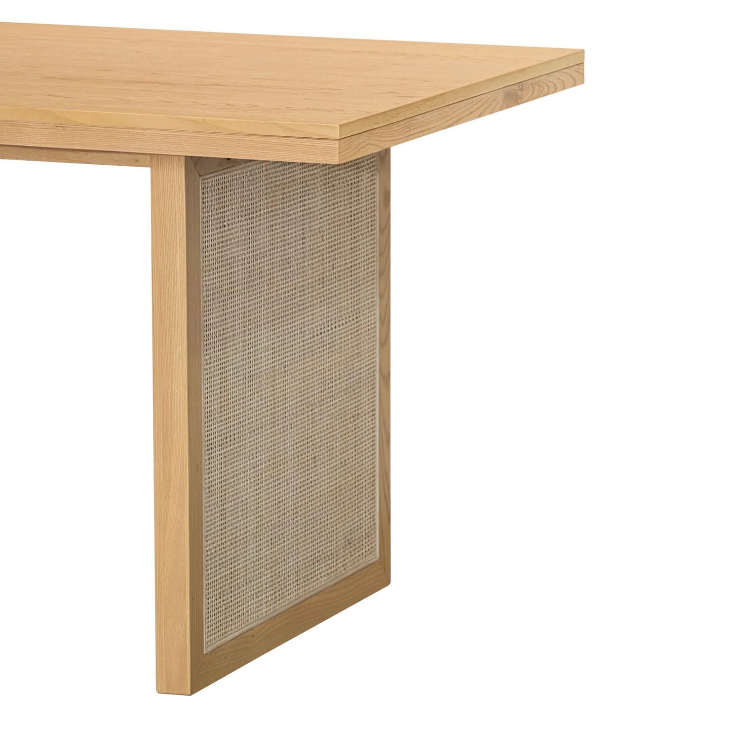 Rattan Washed Dining Table