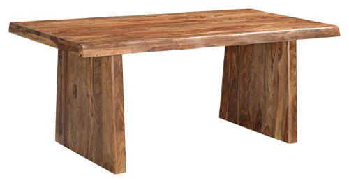 Live Edge Solid Wood Dining Table