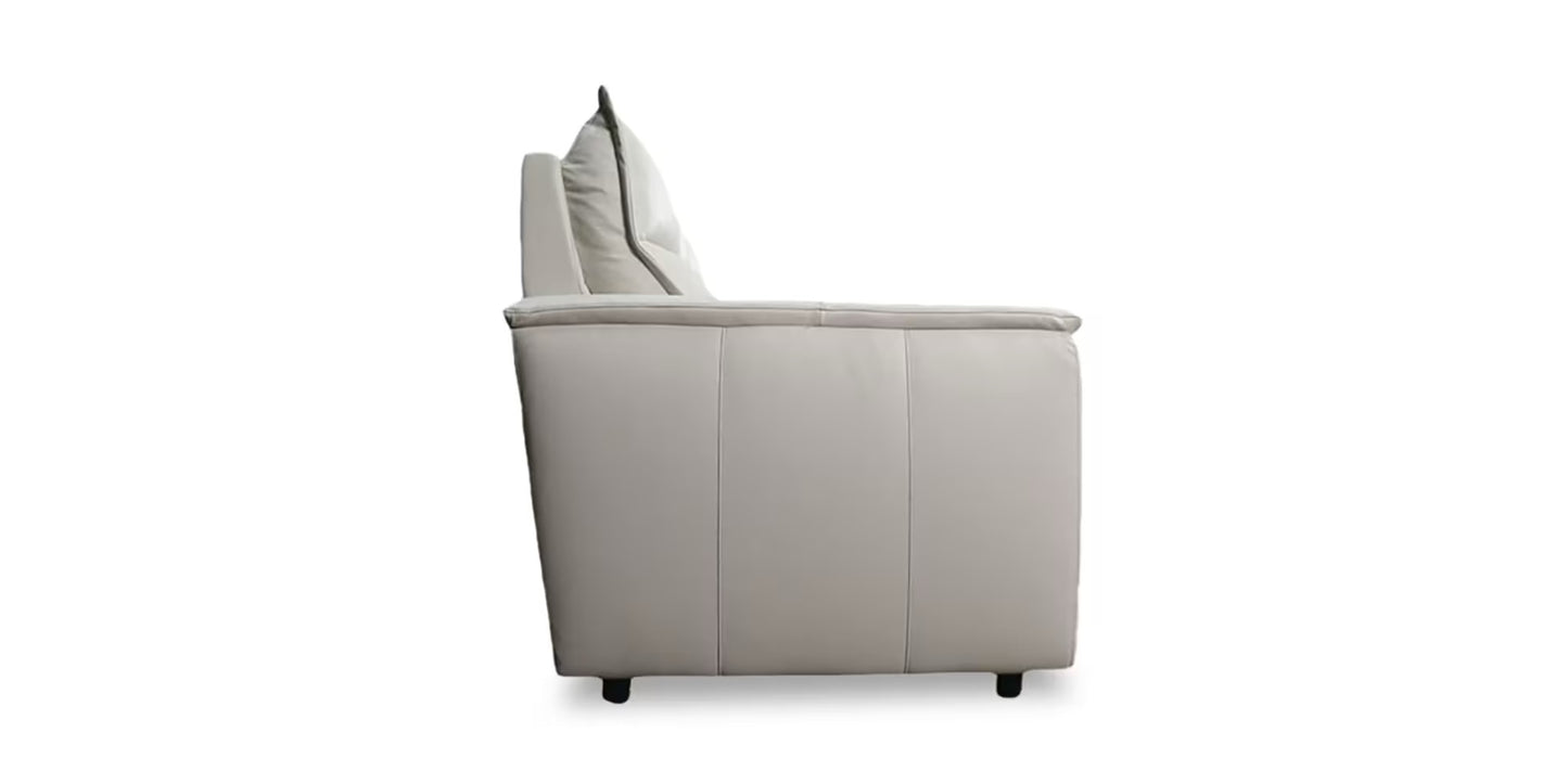 Bassett Chauncey Leather Sofa