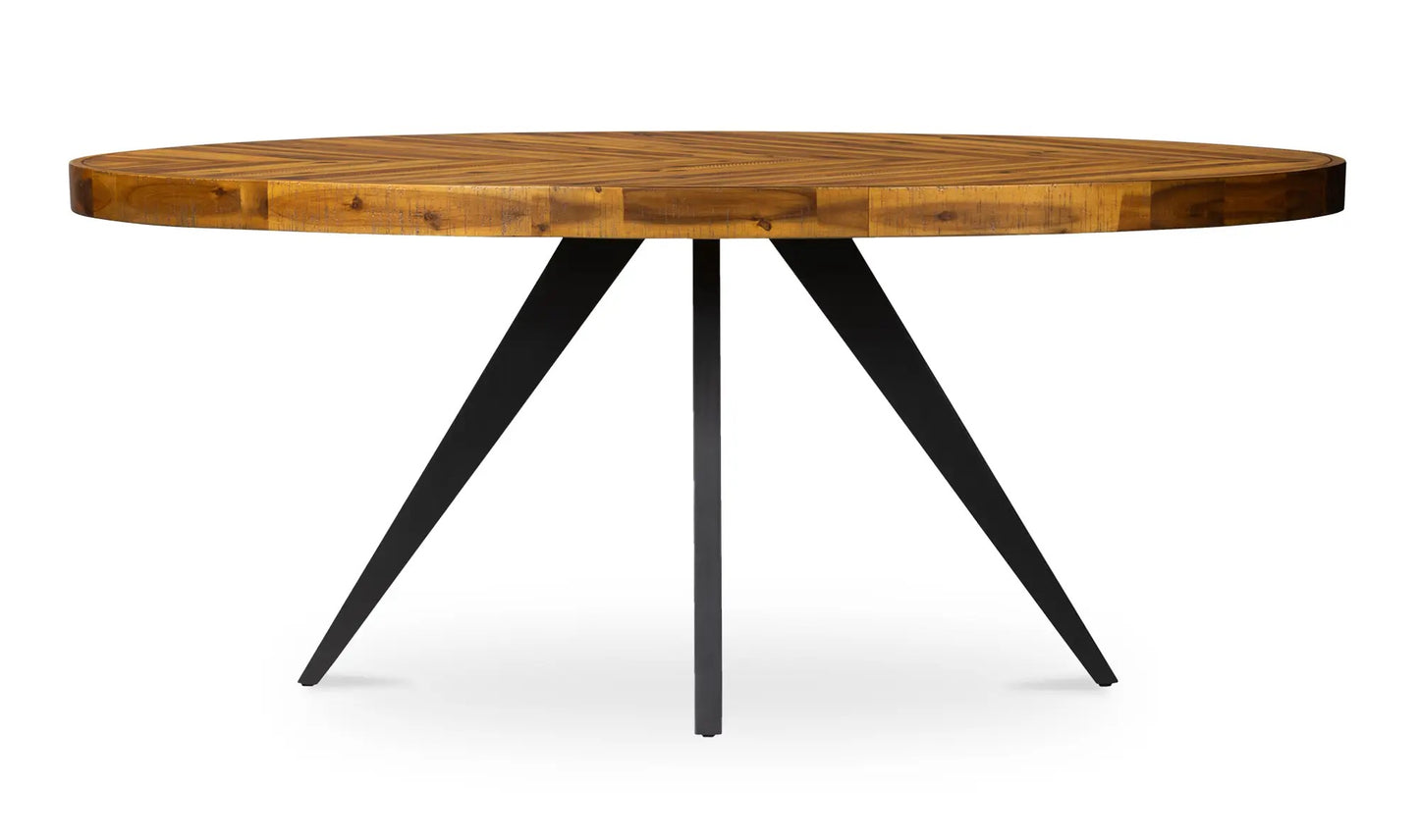 MOES OVAL DINING TABLE