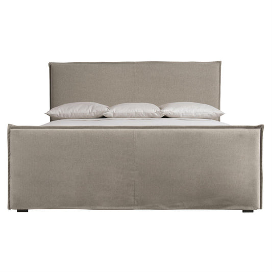 Gerston Fabric Panel Bed King Bernhardt
