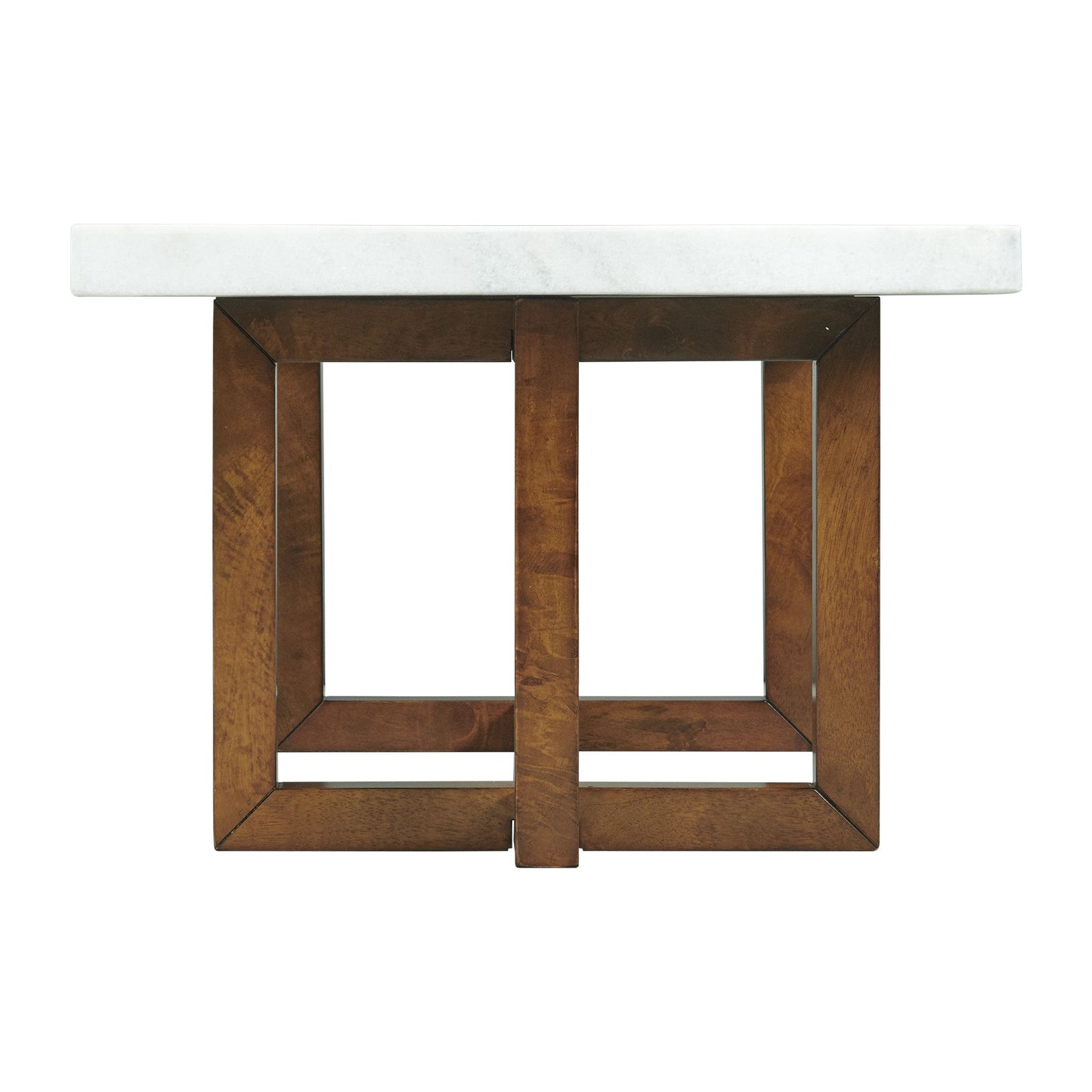 Morris Coffee Table W/ White Marble Top