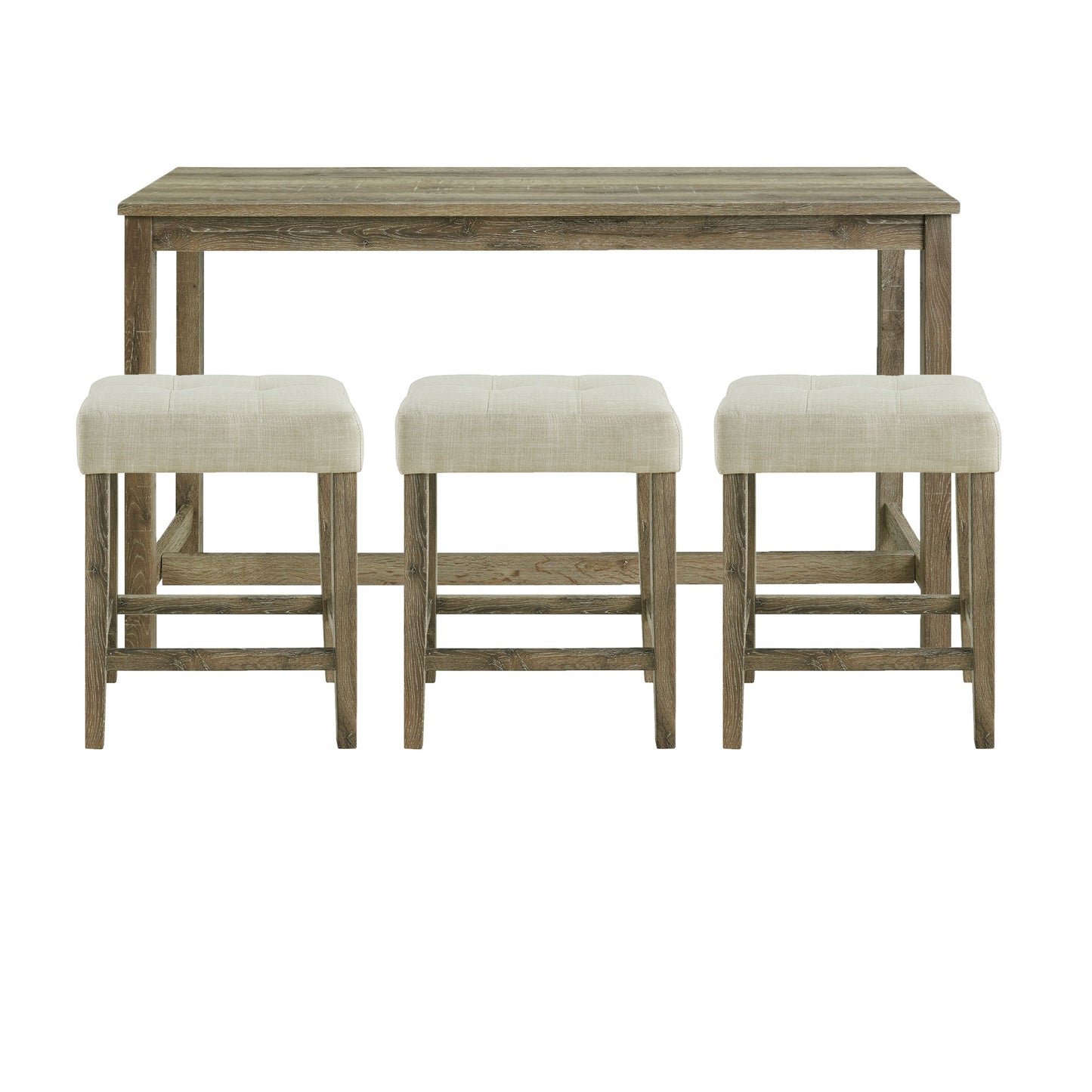 Oak Lawn Bar Table & Three Stools