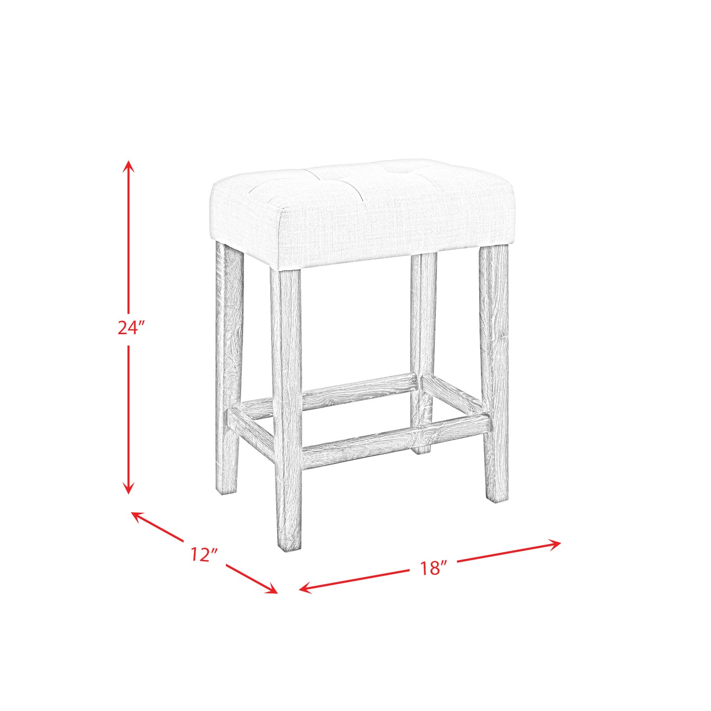 Oak Lawn Bar Table & Three Stools