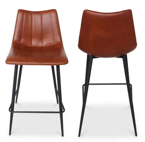 Alibi Barstool in Brown