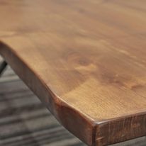 Turkish 7' Wooden Dining Table Walnut