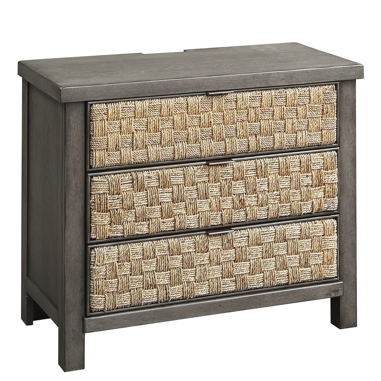 Modern Farmhouse 3 Drawer Accent Nightstand