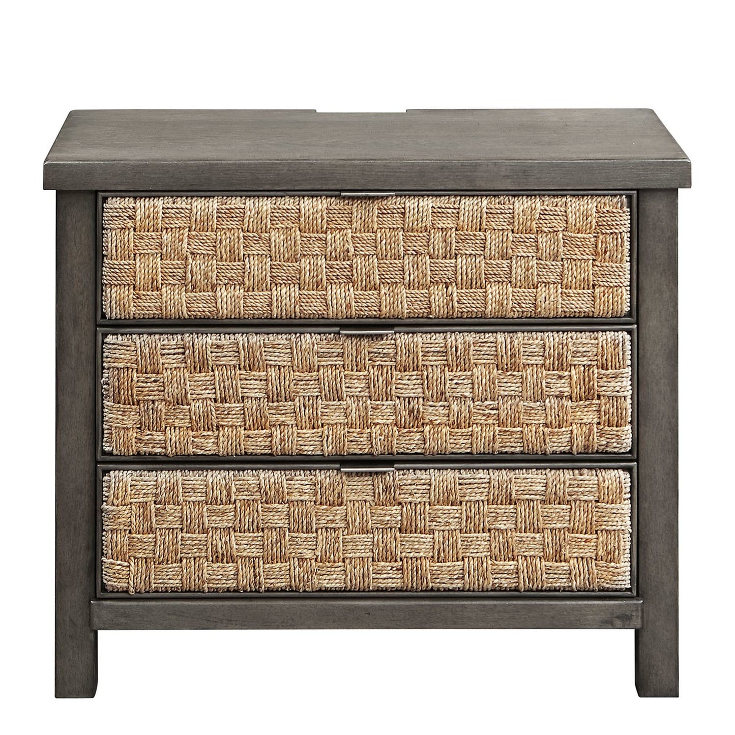 Modern Farmhouse 3 Drawer Accent Nightstand