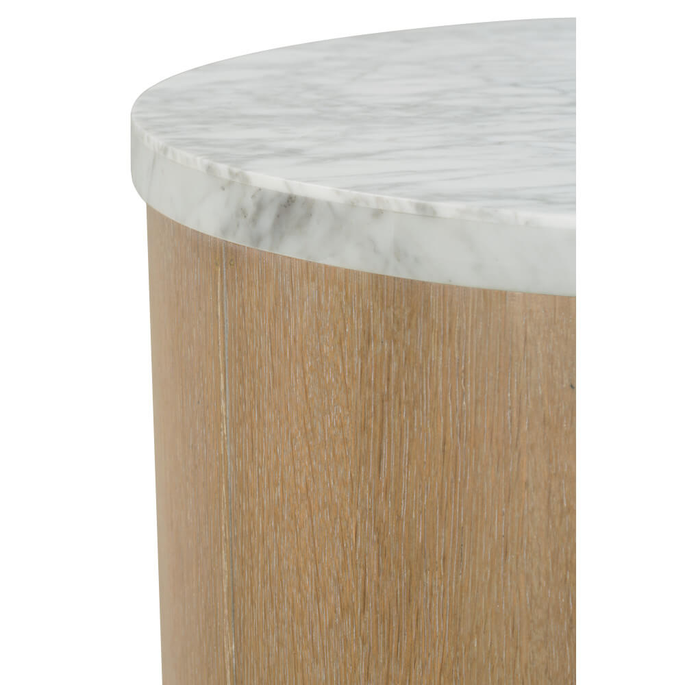 Delray Round End Table