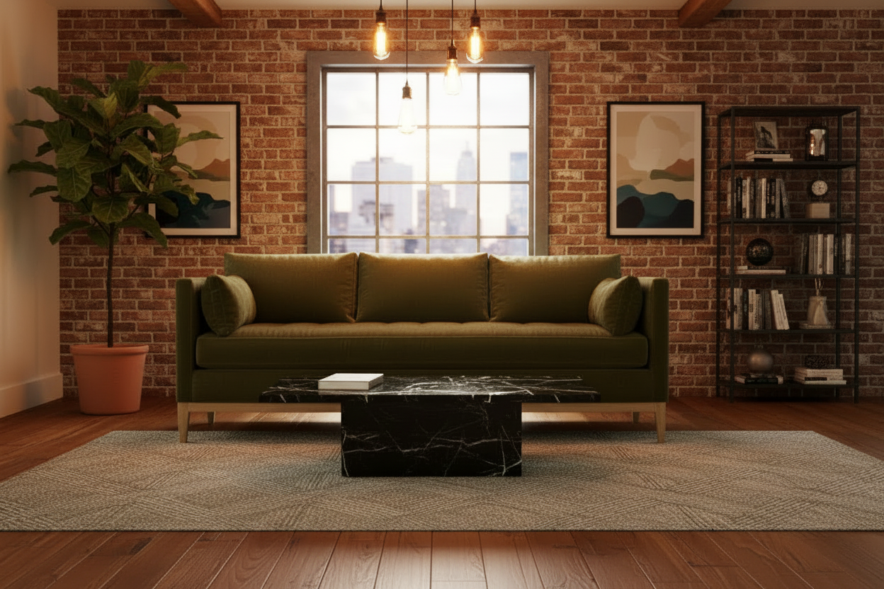 Leo Express Velvet Sofa