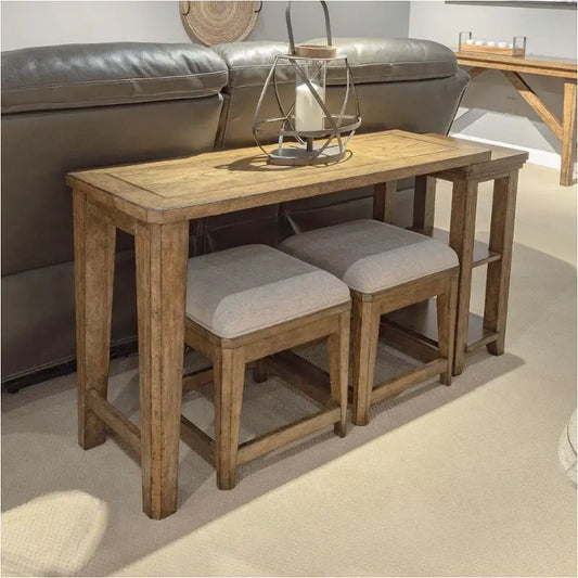 Liberty Carolina Park Console table wt 2 Stools