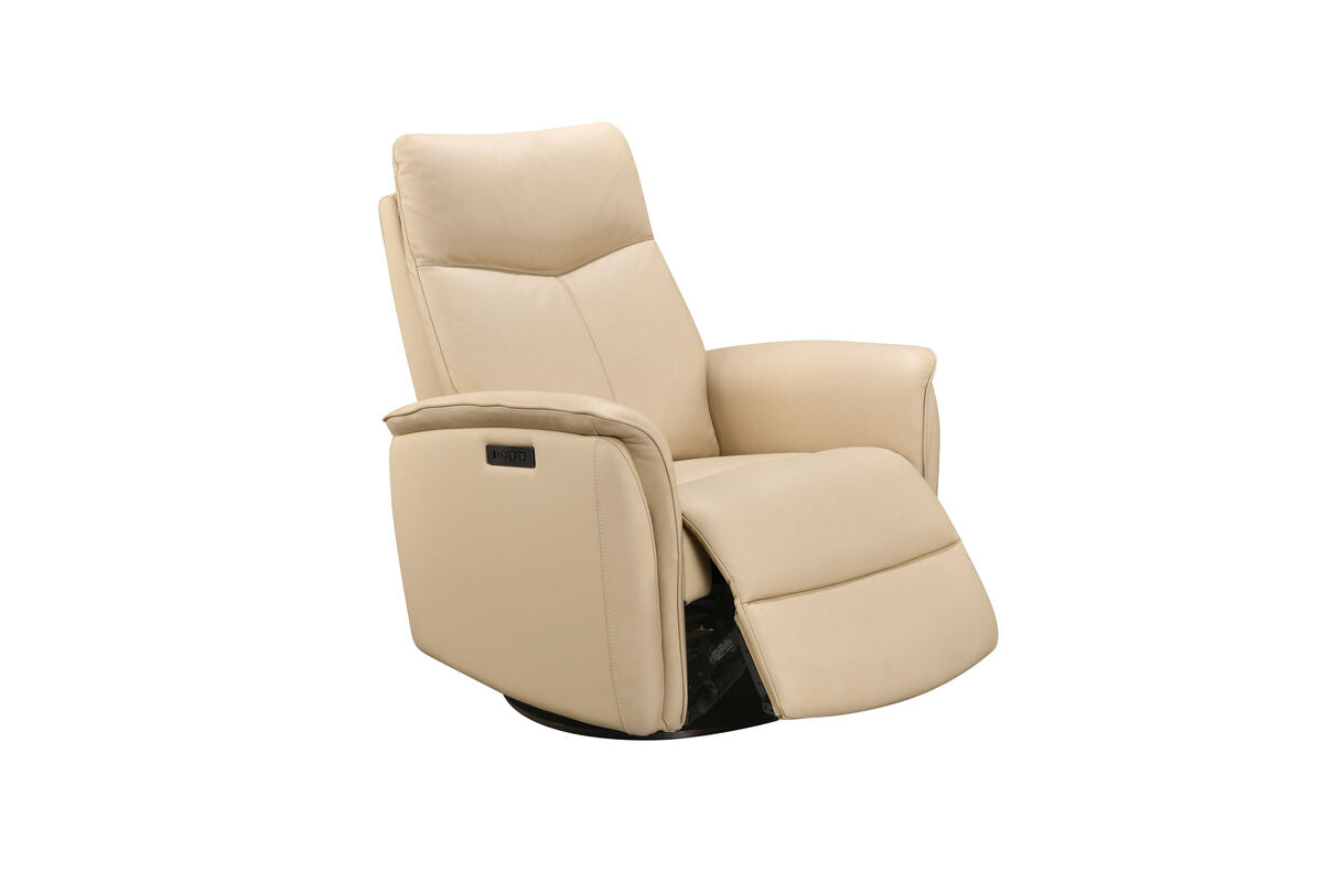 Taupe Italiano  Swivel Recliner