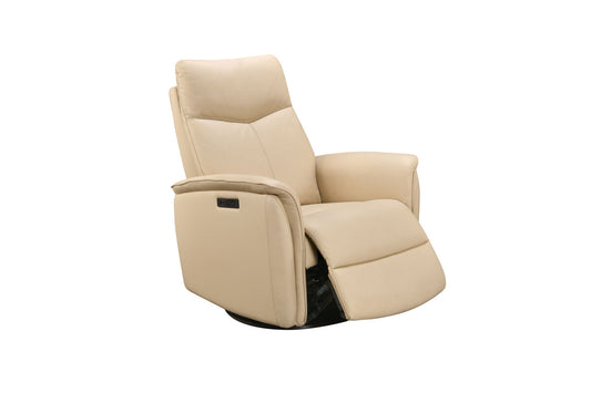 Taupe Italiano  Swivel Recliner