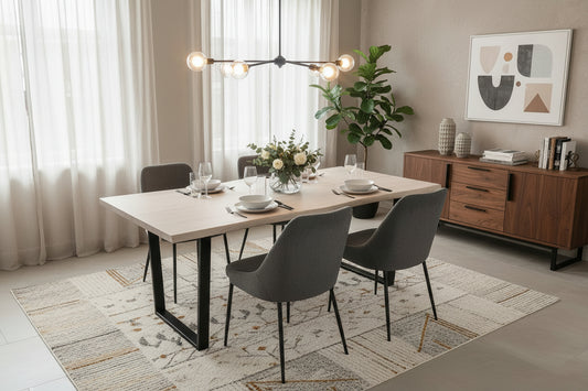 Dovetail Live Edge Dining Table