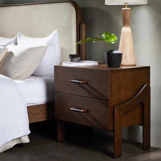 Four Hands Halston Nightstand is