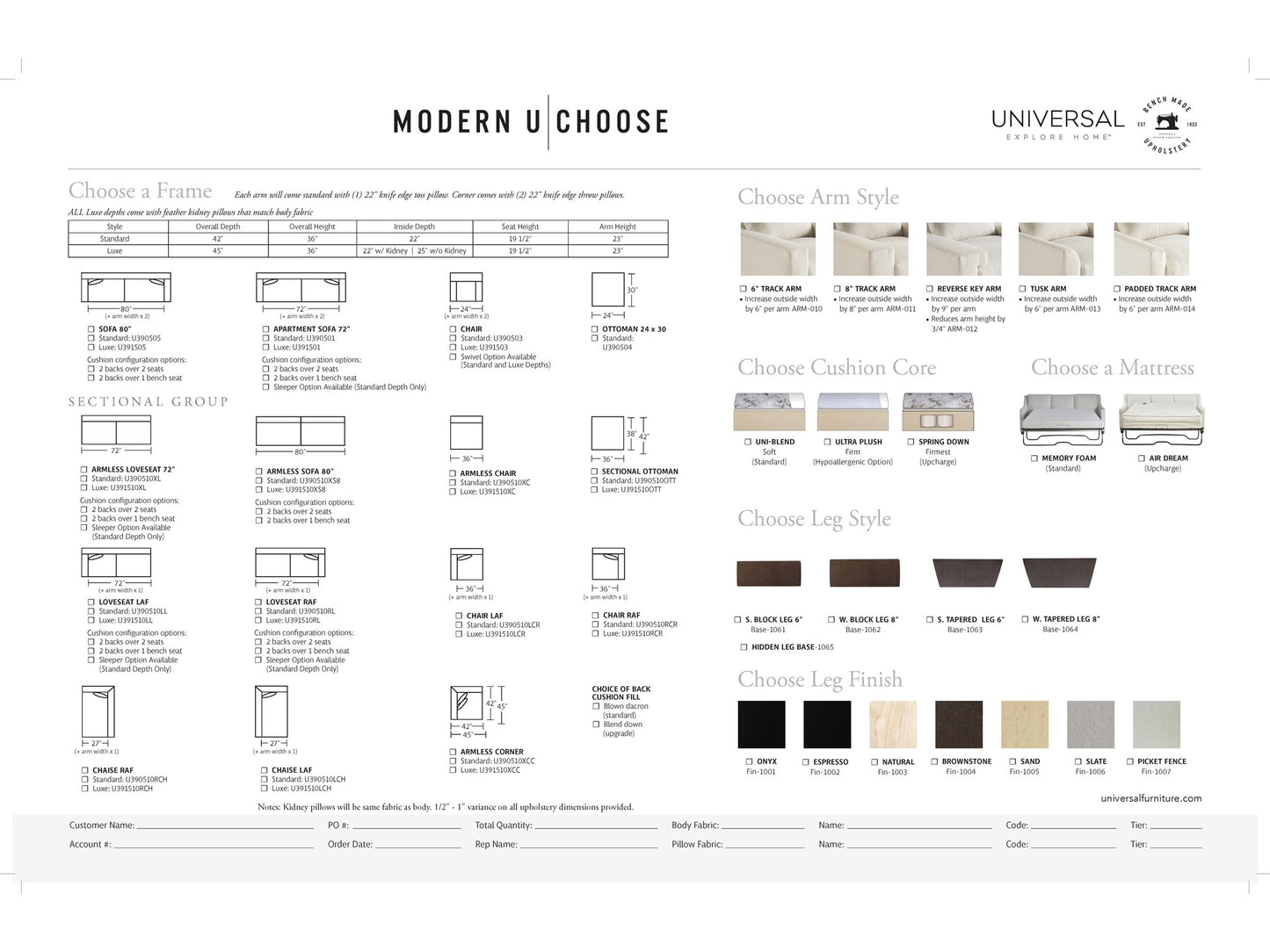 Modern U Choose Chair