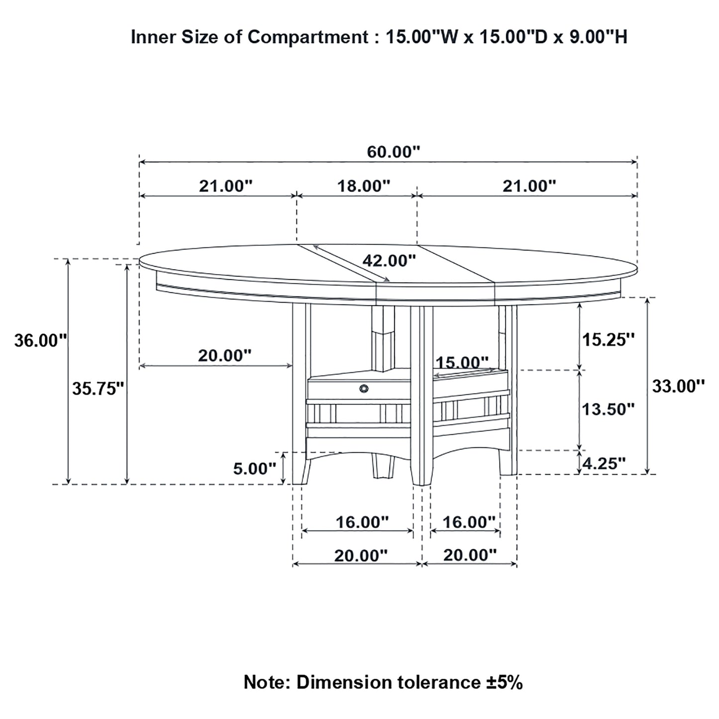 Lavon Counter Height Dining Set