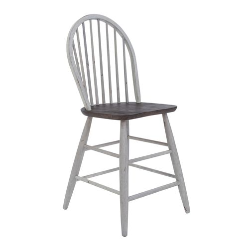 Farmhouse Windsor Back Counter Chair