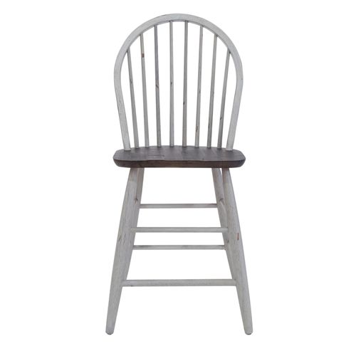 Farmhouse Windsor Back Counter Chair