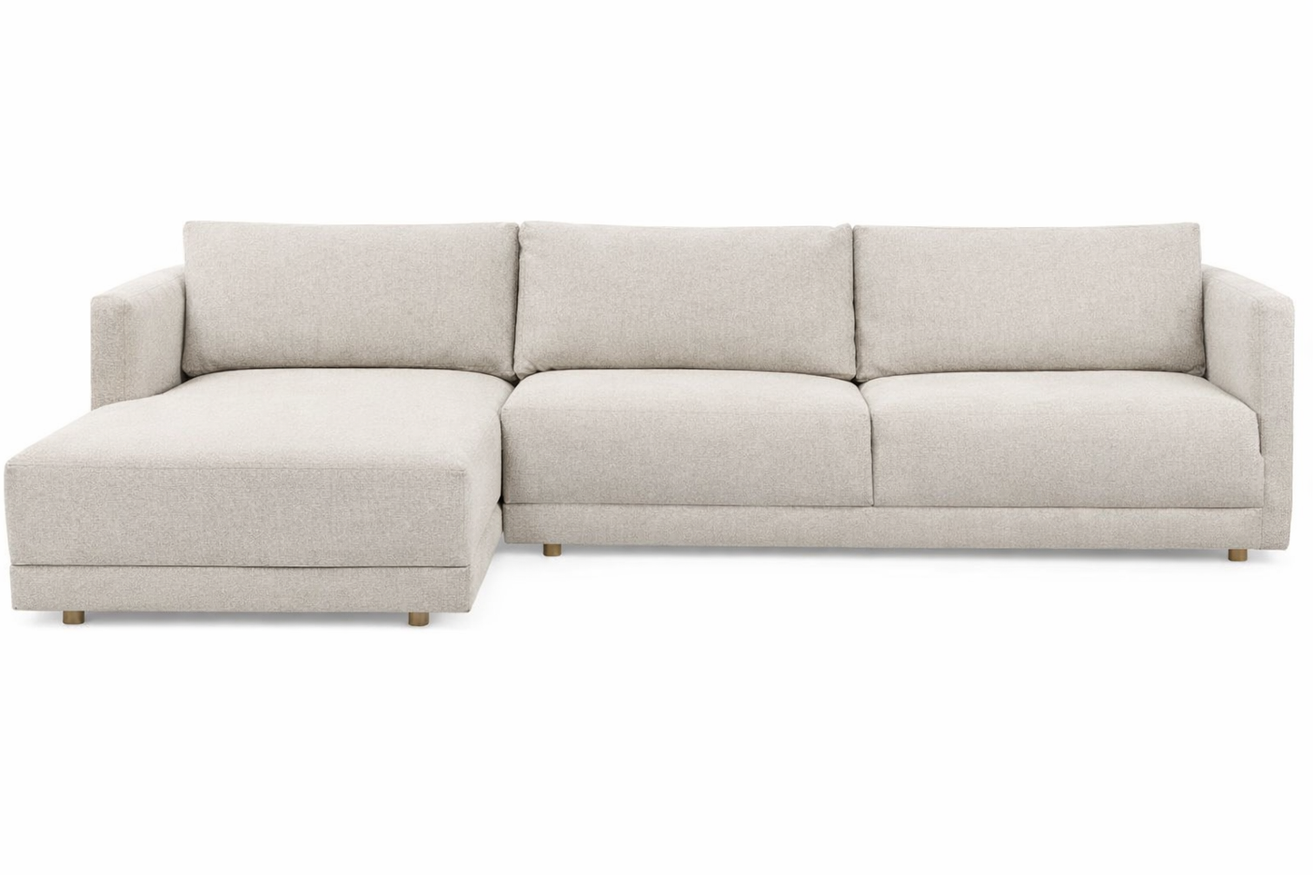 Braxton 2-Piece Sectional-LAF Chaise in Jute