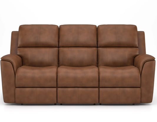 Henry Power Reclining Sofa with Power Headrests and Lumbar