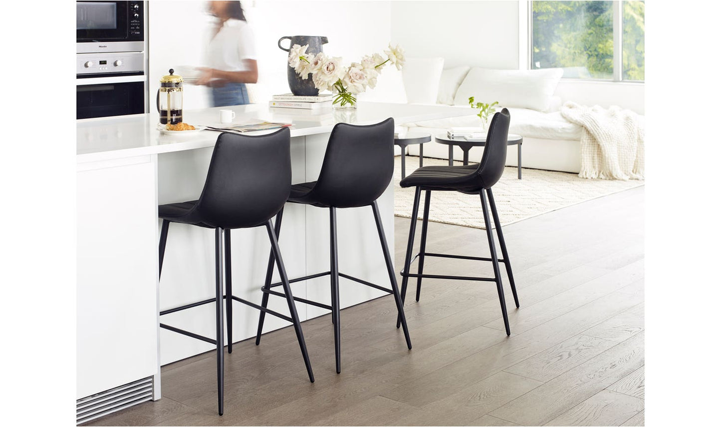 Moe’s Alibi Bar Stool’s in Black