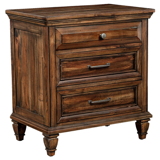 Avenue 3-drawer Nightstand