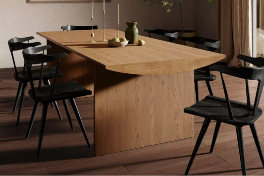 Pickford 94" Dining Table-Dusted Oak