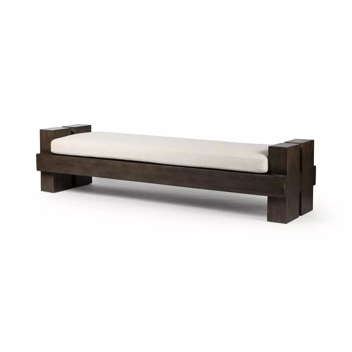 Heavy Wood Accent Bench