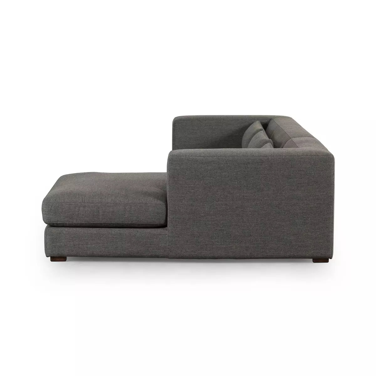 Sena Right Chaise Sectional - Alcala Graphite