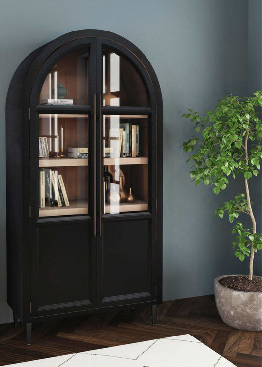 Bauers Arched Bookcase