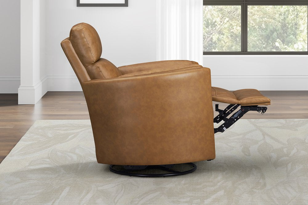 Parker Leather Camel Chair