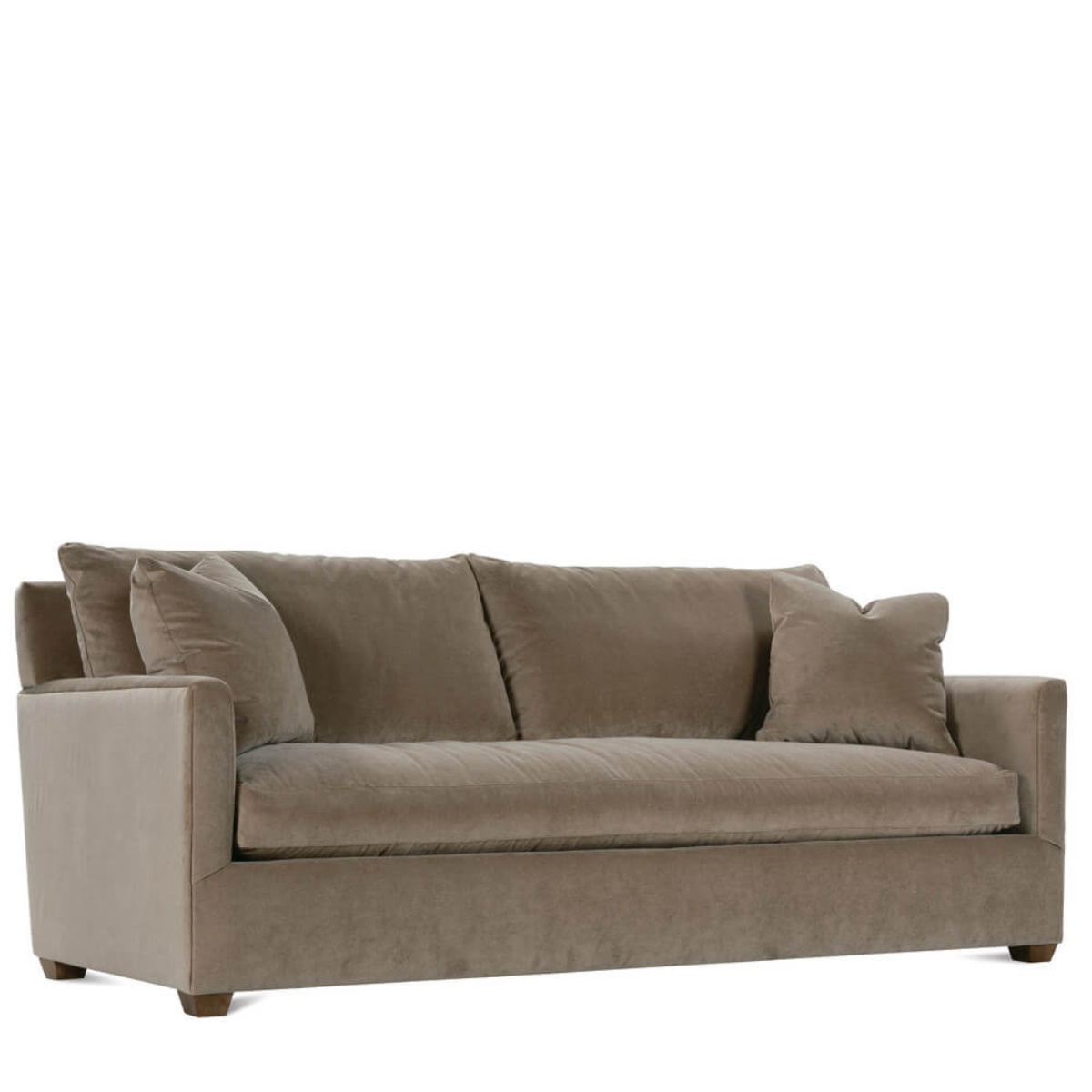 Lilah Velvet Sofa 1165 “89” Fawn Brushed Velvet