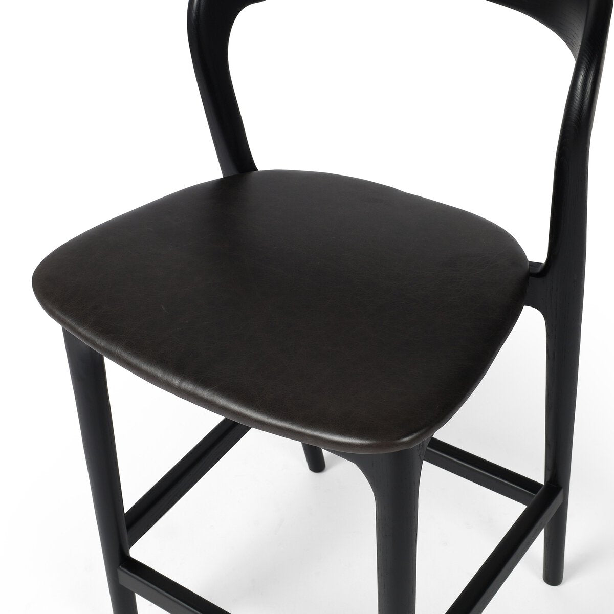 Amare Four Hands Black Counter Stool