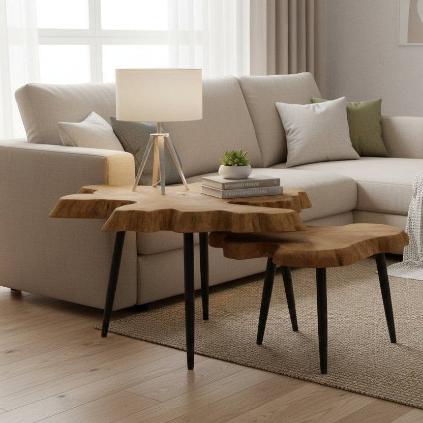 Universal Driftwood Nesting Tables