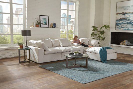 Dreamer Modular Sectional Ottoman - Ivory