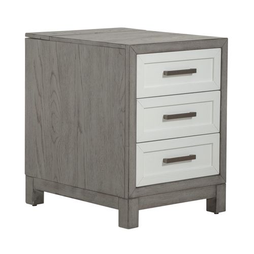 Palmetto Heights 3 Drawer Chair Side Table